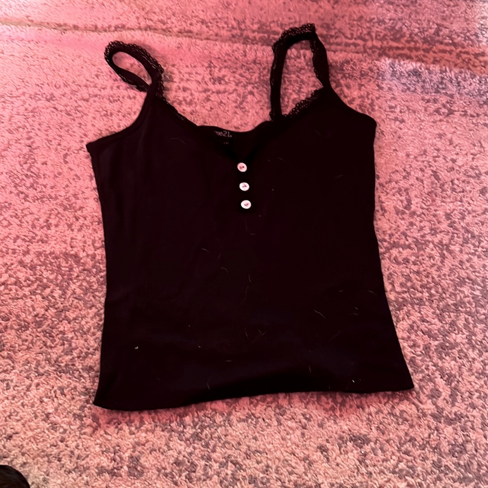 Black tank top size M